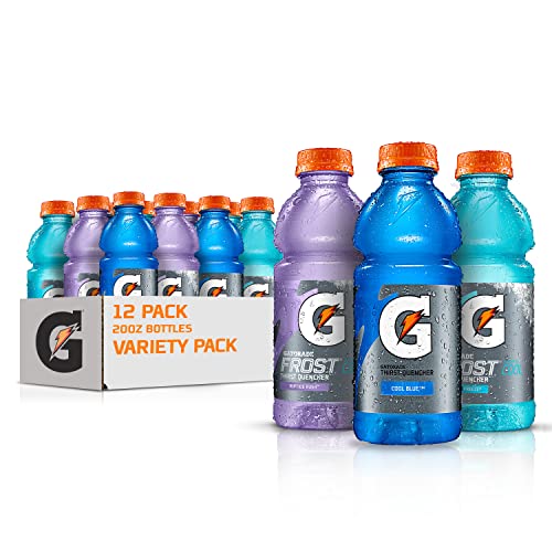 Gatorade Thirst Quencher Sports Drink, Variety Pack, 20oz Bottles 12 Pack