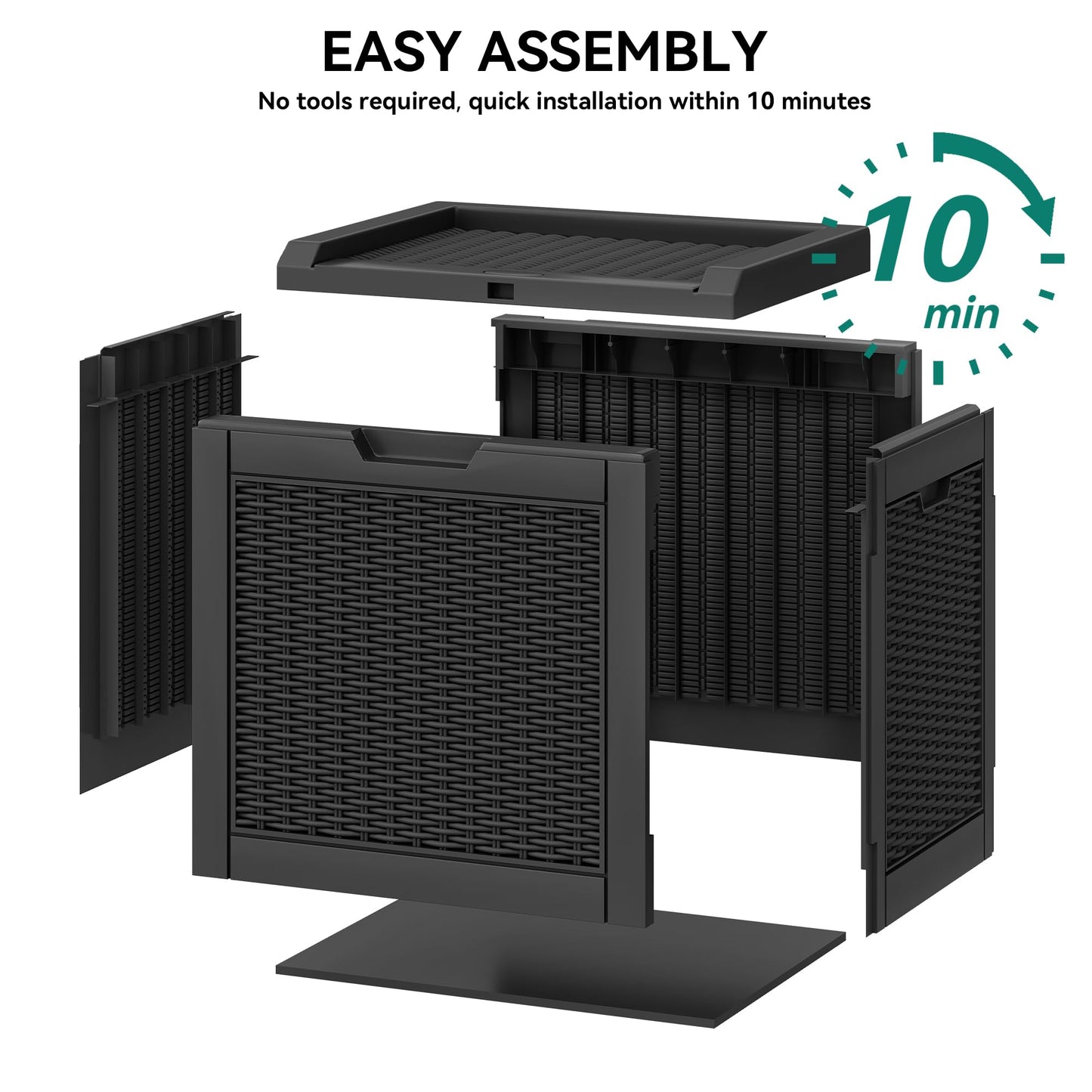 XXL 230 Gallon Large Deck Box Outdoor