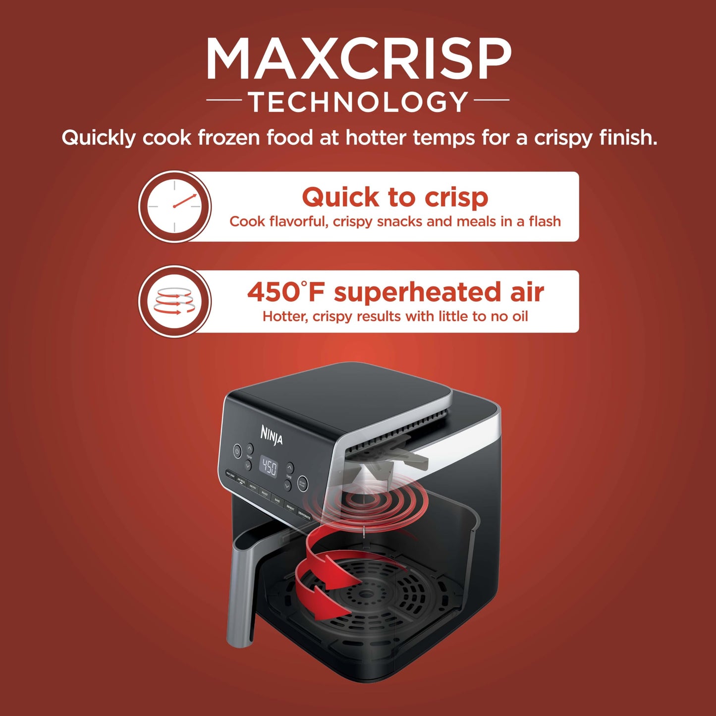 Ninja Air Fryer Pro 4-in-1 with 5 QT Capacity
