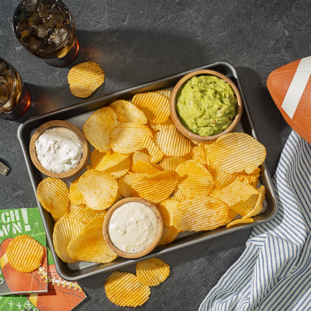 Frito-Lay Classic Mix Variety Pack, Single Serve Snack Bags | Pack of 21
