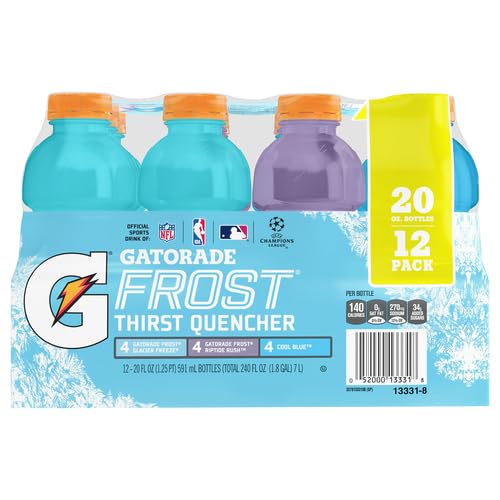 Gatorade Thirst Quencher Sports Drink, Variety Pack, 20oz Bottles 12 Pack