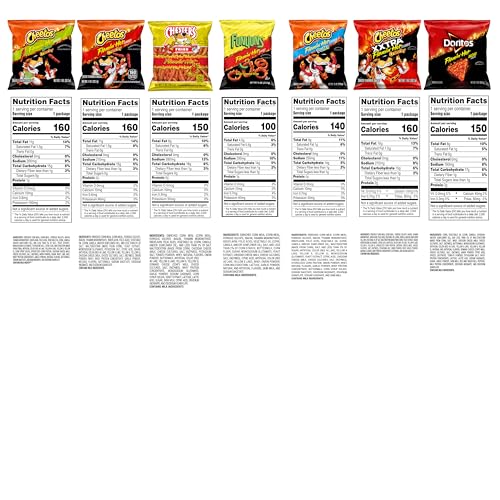 Frito-Lay Classic Mix Variety Pack, Single Serve Snack Bags | Pack of 21