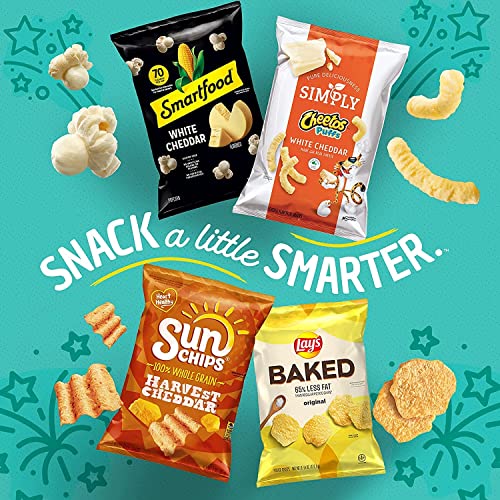 Frito-Lay Classic Mix Variety Pack, Single Serve Snack Bags | Pack of 21
