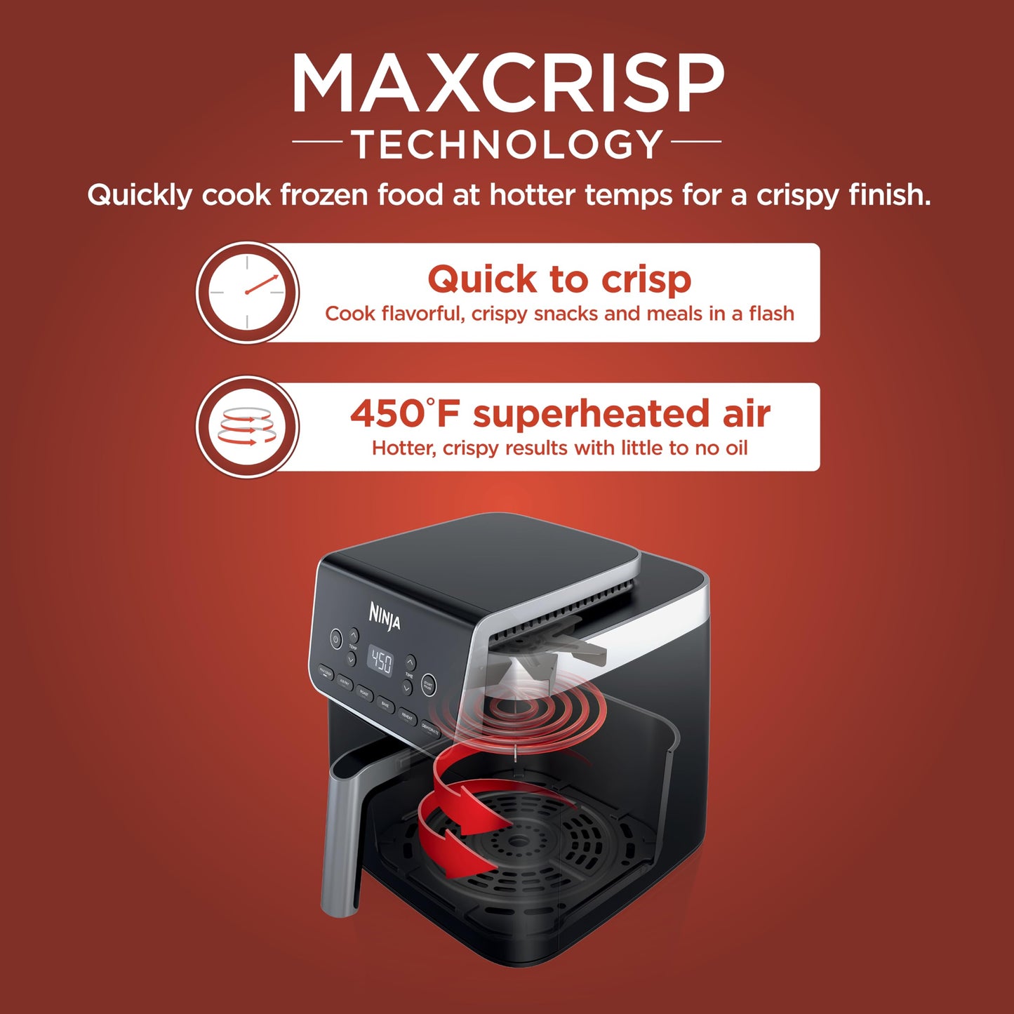 Ninja Air Fryer Pro 4-in-1 with 5 QT Capacity