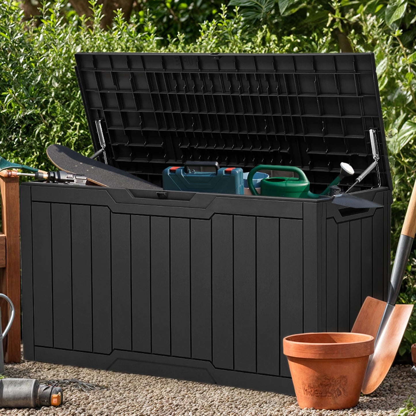 XXL 230 Gallon Large Deck Box Outdoor